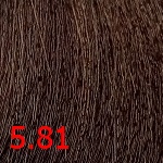 краска для волос Shot born to be colored 5.81 светло-каштановый шоколадный лед